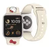 Cinturino in silicone per Apple Watch 38/40/41mm Hello Kitty HKAWMSCHBLE beige