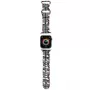 Cinturino per Apple Watch 38/40/41mm Hello Kitty HKAWMSDIESK nero in silicone Heads & Stripes