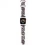 Cinturino per Apple Watch 38/40/41mm Hello Kitty HKAWMSDGPTE beige in silicone Graffiti Tags