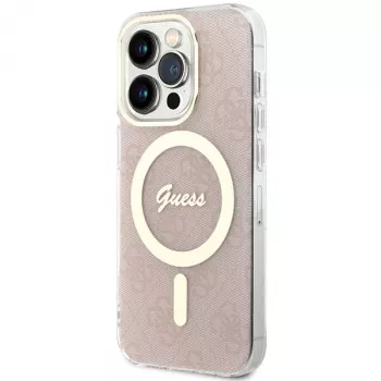 Custodia rigida Guess GUHMP15LH4STP per Apple iPhone 15 Pro 6,1