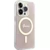 Custodia rigida Guess GUHMP15LH4STP per Apple iPhone 15 Pro 6,1