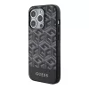 Custodia rigida Guess GUHMP15XHGCFSEK per iPhone 15 Pro Max 6,7 inch nero GCube Stripes MagSafe