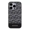 Custodia rigida Guess GUHMP15XHGCFSEK per iPhone 15 Pro Max 6,7 inch nero GCube Stripes MagSafe