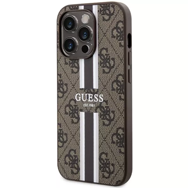 Custodia rigida Guess GUHMP15LP4RPSW per iPhone 15 Pro 6,1