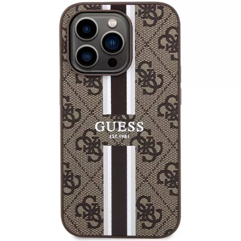 Custodia rigida Guess GUHMP15LP4RPSW per iPhone 15 Pro 6,1