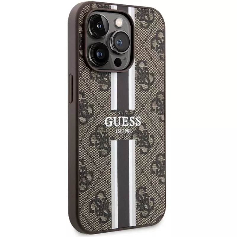 Custodia rigida Guess GUHMP15LP4RPSW per iPhone 15 Pro 6,1