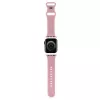 Cinturino in silicone per Apple Watch 42/44/45/49mm Hello Kitty HKAWLSCHBLP rosa
