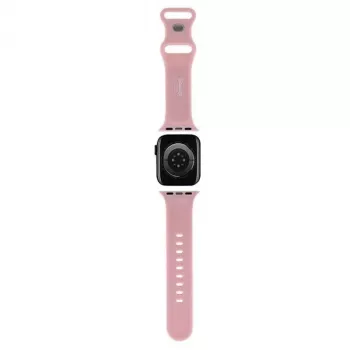 Cinturino in silicone per Apple Watch 42/44/45/49mm Hello Kitty HKAWLSCHBLP rosa