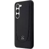 Custodia rigida Mercedes-Benz S23 FE in pelle Urban nero per Samsung Galaxy S23 FE