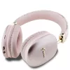 Guess Gcube Metallic Script Logo Cuffie Bluetooth On-Ear Rosa