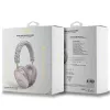 Guess Gcube Metallic Script Logo Cuffie Bluetooth On-Ear Rosa