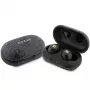 Guess 4G Metal Logo Auricolari Bluetooth TWS ENC con custodia di ricarica (nero)