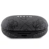 Guess 4G Metal Logo Auricolari Bluetooth TWS ENC con custodia di ricarica (nero)