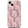 Guess GUHMP15SHGCUSTGP GCube Custodia rigida per iPhone 15/14/13 6,1 inch rosa IML MagSafe
