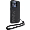 BMW Signature Leather Custodia rigida per iPhone 15 Pro Max 6,7