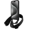 BMW BMHCP15L23PSCCK iPhone 15 Pro 6.1 Custodia rigida nero M Edition Carbon Stripe & Strap