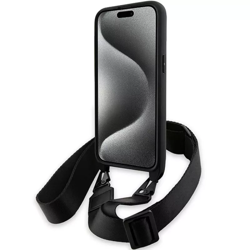 BMW M Edition Carbon Tricolor Lines Custodia rigida per Apple iPhone 15 Pro 6,1