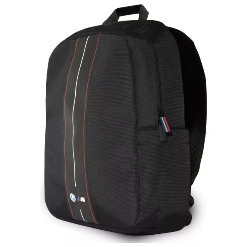 BMW BMBP15COMPVSKR 16 zaino nero nylon striscia rossa