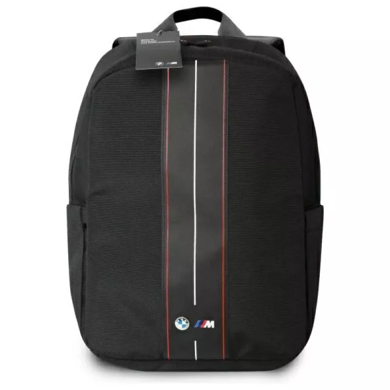 BMW BMBP15COMPVSKR 16 zaino nero nylon striscia rossa