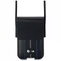 BMW borsetta per cellulare Blue Stripes nera