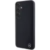 Mercedes-Benz Debossed Line custodia rigida in pelle MagSafe per Samsung Galaxy S24+ (SM-S926) - nero