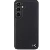 Mercedes-Benz Debossed Line custodia rigida in pelle MagSafe per Samsung Galaxy S24+ (SM-S926) - nero