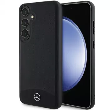 Mercedes-Benz S24+ S926 custodia rigida in pelle texturizzata e liscia MagSafe per Samsung Galaxy S24+