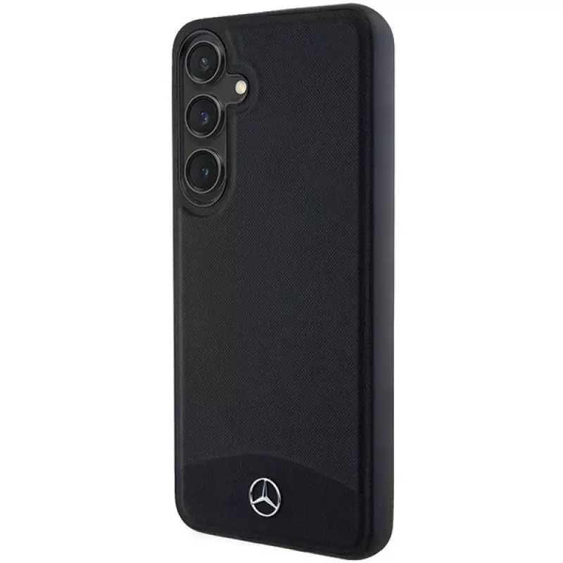 Mercedes-Benz S24+ S926 custodia rigida in pelle texturizzata e liscia MagSafe per Samsung Galaxy S24+