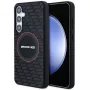 AMG AMHMS24S23SMRK custodia rigida in silicone Carbon Pattern MagSafe per Samsung Galaxy S24 (S921) nero