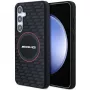AMG AMHMS24M23SMRK custodia rigida in silicone Carbon Pattern MagSafe per Samsung Galaxy S24+ (SM-S926) - nero