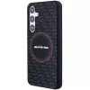 AMG AMHMS24M23SMRK custodia rigida in silicone Carbon Pattern MagSafe per Samsung Galaxy S24+ (SM-S926) - nero