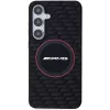 AMG AMHMS24M23SMRK custodia rigida in silicone Carbon Pattern MagSafe per Samsung Galaxy S24+ (SM-S926) - nero