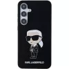 Karl Lagerfeld Ikonik custodia in silicone per Samsung Galaxy S24 - nero