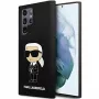 Karl Lagerfeld Ikonik custodia in silicone per Samsung Galaxy S24 Ultra - nero