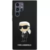 Karl Lagerfeld Ikonik custodia in silicone per Samsung Galaxy S24 Ultra - nero