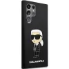 Karl Lagerfeld Ikonik custodia in silicone per Samsung Galaxy S24 Ultra - nero