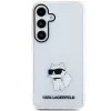 Karl Lagerfeld KLHCS24SHNCHTCT S24 S921 custodia rigida trasparente IML Choupette per Samsung Galaxy S24