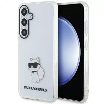 Karl Lagerfeld KLHCS24MHNCHTCT S24+ S926 custodia rigida trasparente IML Choupette