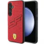 Ferrari FEHCS24SPINR S24 S921 custodia rigida rossa Big SF Perforated per Samsung Galaxy S24