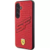 Ferrari FEHCS24SPINR S24 S921 custodia rigida rossa Big SF Perforated per Samsung Galaxy S24