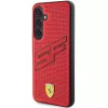 Ferrari FEHCS24MPINR S24+ S926 custodia rigida rossa Big SF Perforated per Samsung Galaxy S24+