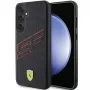 Ferrari FEHCS24SPINK S24 S921 custodia rigida nera Big SF Perforated per Samsung Galaxy S24