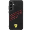 Ferrari FEHCS24SPINK S24 S921 custodia rigida nera Big SF Perforated per Samsung Galaxy S24