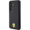 Ferrari FEHCS24SN3PUK S24 S921 custodia rigida nera Carbon Stitched Bottom