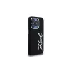 KARL LAGERFELD Silicone Metal Script Logo custodia per Apple iPhone 15 Pro Max, nero