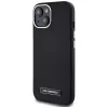 Karl Lagerfeld Metal Plate custodia MagSafe per iPhone 15, nero