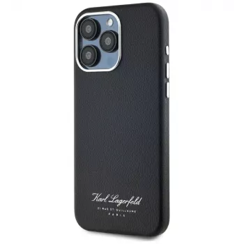 Karl Lagerfeld Hotel RSG custodia per Apple iPhone 15 Pro, nero
