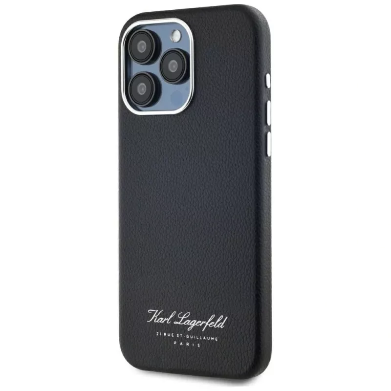 Karl Lagerfeld Hotel RSG custodia per Apple iPhone 15 Pro, nero