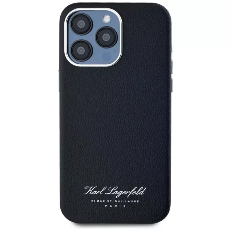 Karl Lagerfeld Hotel RSG custodia per Apple iPhone 15 Pro, nero