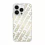 Karl Lagerfeld KLHCP15XHKFOEMD custodia rigida per Apple iPhone 15 Pro Max, oro, IML FulloverLogo